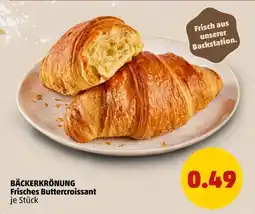 PENNY Frisches buttercroissant Angebot
