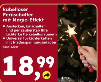 Globus Baumarkt Kabelloser fernschalter mit magie-effekt Angebot