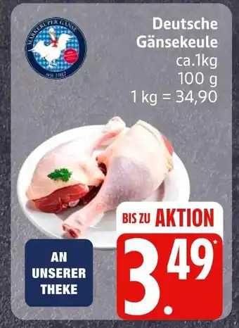 Edeka Deutsche gänsekeule Angebot
