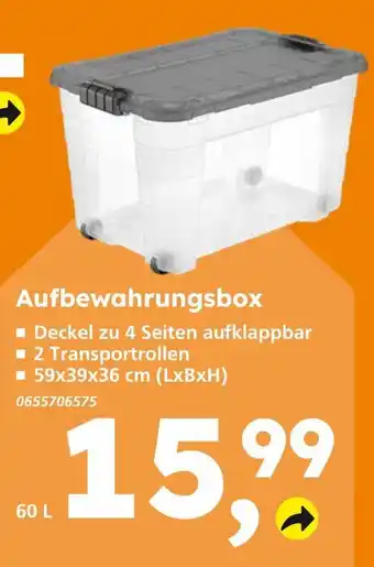 Globus Baumarkt Aufbewahrungsbox Angebot