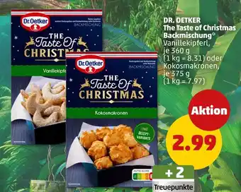 PENNY Dr. oetker the taste of christmas backmischung vanillekipferl Angebot
