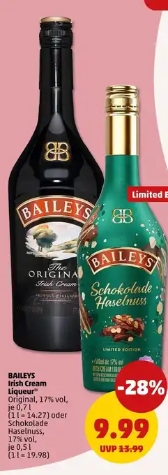 PENNY Baileys irish cream liqueur original Angebot