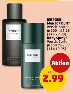 PENNY Bespoke men edp duft Angebot