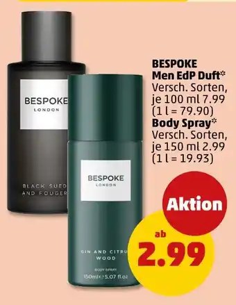 PENNY Bespoke men edp duft Angebot
