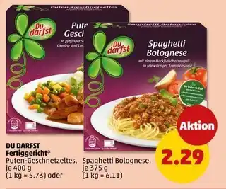 PENNY Du darfst puten-geschnetzeltes Angebot