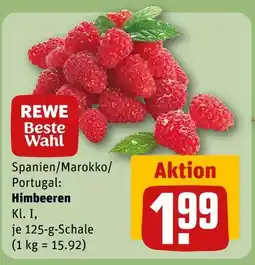 REWE Rewe beste wahl himbeeren Angebot