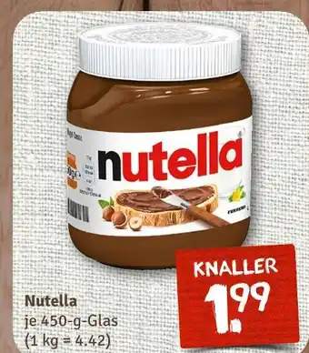 nahkauf Nutella nutella Angebot