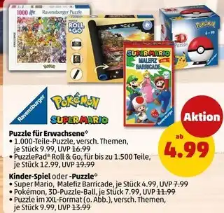 PENNY Ravensburger puzzle für erwachsene 1.000-teile-puzzle Angebot