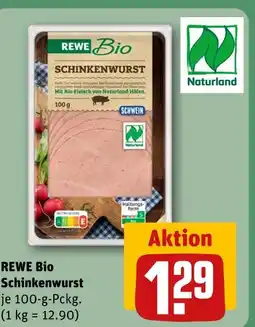 REWE Rewe bio schinkenwurst Angebot