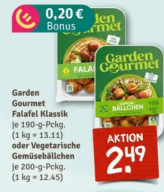 nahkauf Garden gourmet falafel klassik Angebot
