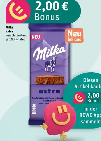 REWE Milka schokolade extra Angebot
