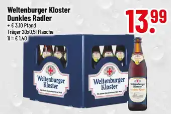 trinkgut Weltenburger kloster dunkles radler Angebot