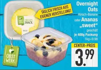 Edeka Obst werk overnight oats kirsch-banane Angebot