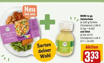 REWE Rewe to go korea-style salat Angebot