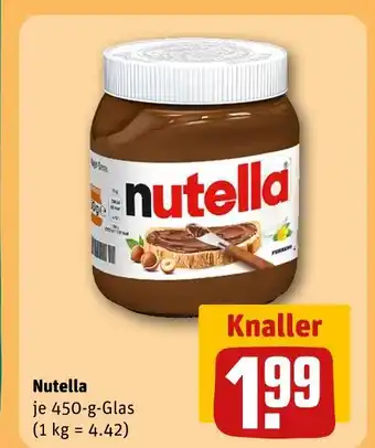 REWE Nutella nutella Angebot