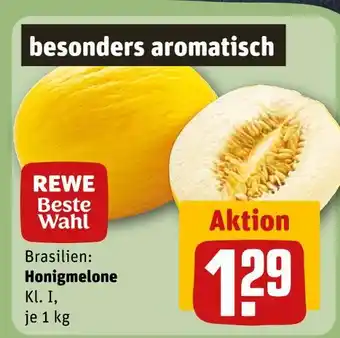 REWE Rewe beste wahl honigmelone Angebot