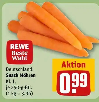 REWE Rewe beste wahl snack möhren Angebot
