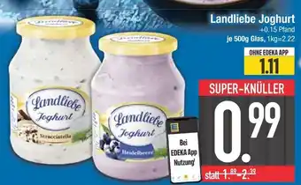 Edeka Landliebe joghurt stracciatella Angebot
