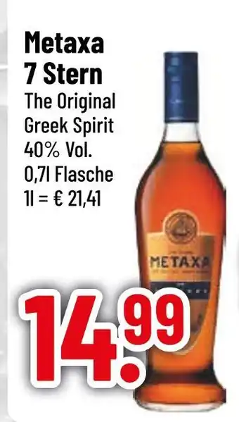 trinkgut Metaxa 7 stern Angebot