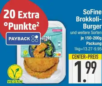 Edeka Sofine brokkoli-burger Angebot
