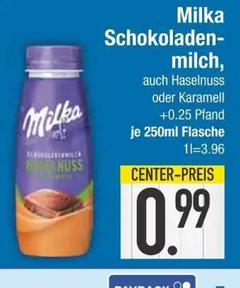 Edeka Milka schokoladenmilch haselnuss Angebot