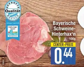 Edeka Bayerische schweine-hinterhax'n Angebot