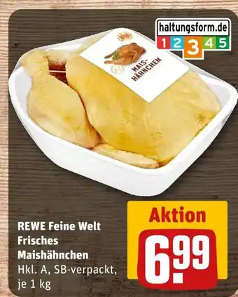 REWE Rewe feine welt frisches maishähnchen Angebot