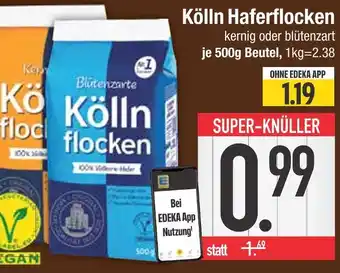 Edeka Kölln haferflocken kernig Angebot