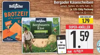 Edeka Bergader brotzeit käse Angebot