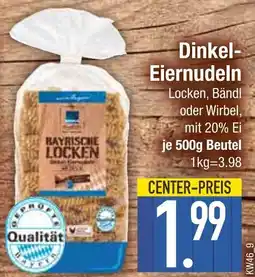 Edeka Dinkel-eiernudeln Angebot