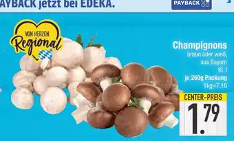 Edeka Champignons braun Angebot