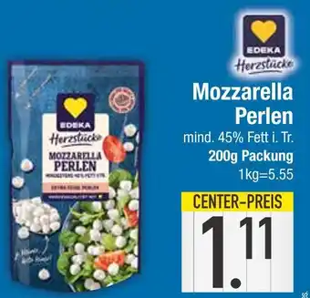 Edeka Edeka herzstücke mozzarella perlen Angebot