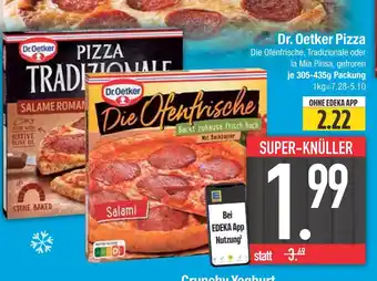 Edeka Dr. oetker pizza tradizionale salame romana Angebot