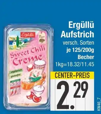 Edeka Ergüllü aufstrich sweet chili creme Angebot