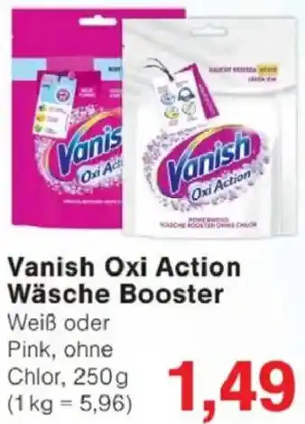 Jawoll Vanish Oxi Action Wäsche Booster Angebot