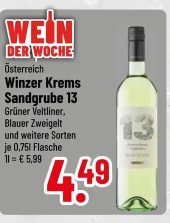 trinkgut Winzer krems sandgrube 13 Angebot