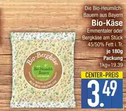Edeka Bio-heumilch-bauern aus bayern bio-käse emmentaler Angebot