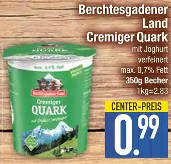 Edeka Berchtesgadener land cremiger quark Angebot