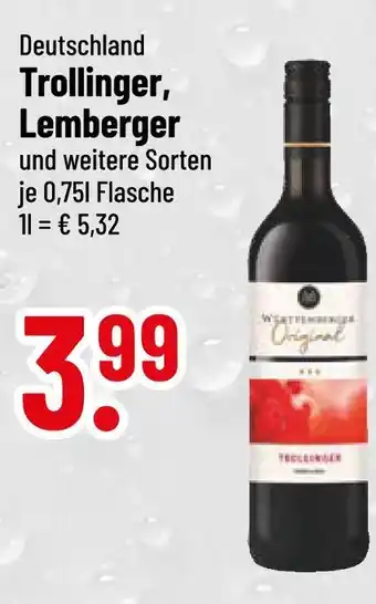 trinkgut Trollinger Angebot