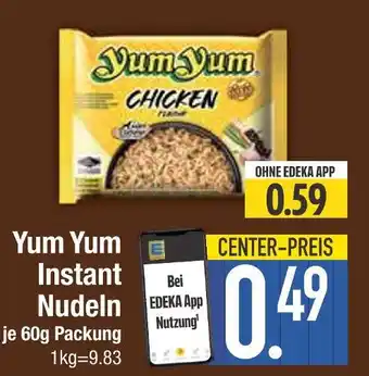 Edeka Yum yum instant nudeln Angebot