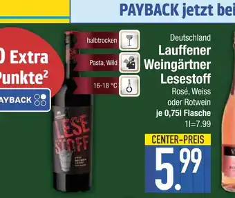 Edeka Lauffener weingärtner lesestoff Angebot