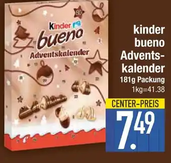 Edeka Kinder bueno adventskalender Angebot
