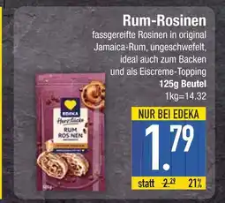Edeka Edeka rum-rosinen Angebot