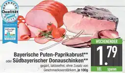 Edeka Bayerische puten-paprikabrust Angebot