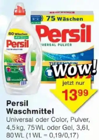 Jawoll Persil Waschmittel Angebot