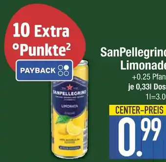 Edeka Sanpellegrino limonade Angebot