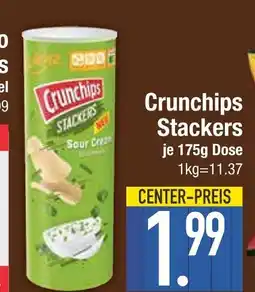 Edeka Crunchips stackers sour cream Angebot