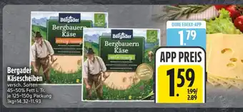 Edeka Bergader bergbauern käse würzig-nussig Angebot