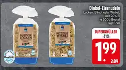 Edeka Dinkel-eiernudeln locken Angebot