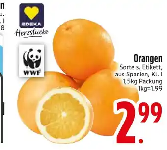 Edeka Orangen Angebot